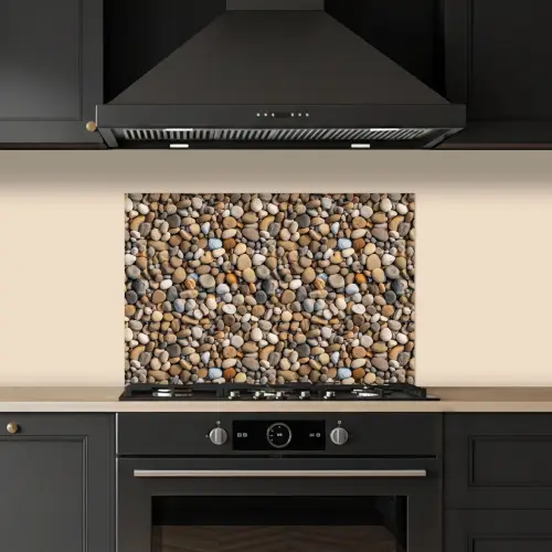 Licht - Stenen - Rust keuken achterwand spatscherm klein 900 -sfeer1