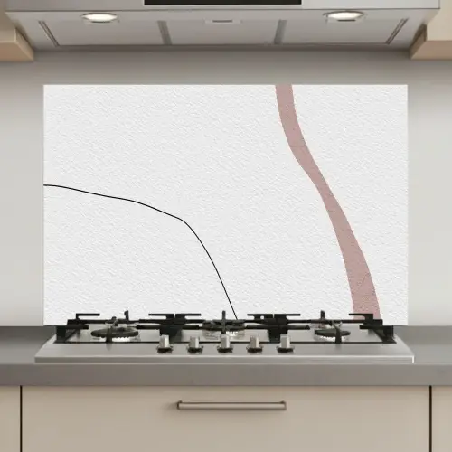 Lijn - Pastel - Design keuken achterwand spatscherm klein -3d_website
