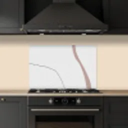 Lijn - Pastel - Design keuken achterwand spatscherm klein -sfeer1