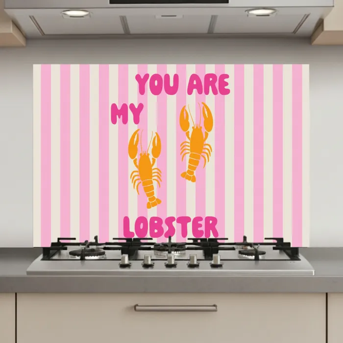 Lobster - Love - Valentijn keuken achterwand spatscherm klein -3d_website