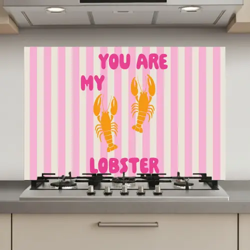 Lobster - Love - Valentijn keuken achterwand spatscherm klein -3d_website