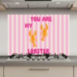 Lobster - Love - Valentijn keuken achterwand spatscherm klein -3d_website
