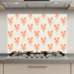 Zee - Kreeft  - Blauw - Geel - Oranje keuken achterwand spatscherm klein 900 -3d_website