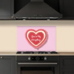 Liefde - Hart - Valentijn keuken achterwand spatscherm klein -sfeer1