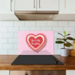 Liefde - Hart - Valentijn keuken achterwand spatscherm klein -sfeer2