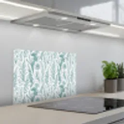 Lovely - Garden - Emerald keuken achterwand spatscherm klein 900 -3d_schuin