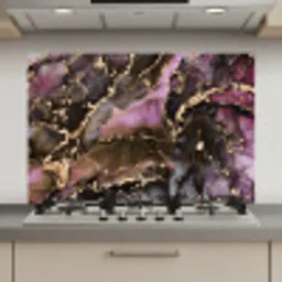 Marmer - Gold - Steen - Abstract keuken achterwand spatscherm klein -3d_website