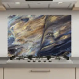 Marmer - Goud - Waterverf - Textuur - Marmerlook keuken achterwand spatscherm klein -3d_website