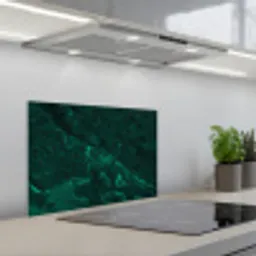 Marmer - Kalk - Groen - Structuur - Marmerlook keuken achterwand spatscherm klein -3d_schuin