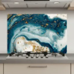 Marmer - Verf - Glitter - Goud keuken achterwand spatscherm klein -3d_website