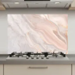 Marmer - Patroon - Pastel - Abstract - Marmerlook - Luxe keuken achterwand spatscherm klein -3d_website
