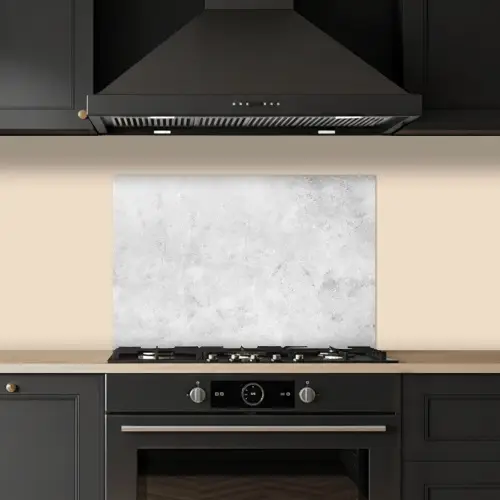 Marmer - Textuur - Grijs - Marmerlook keuken achterwand spatscherm klein -sfeer1