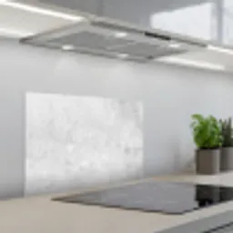 Marmer - Textuur - Grijs - Marmerlook keuken achterwand spatscherm klein -3d_schuin