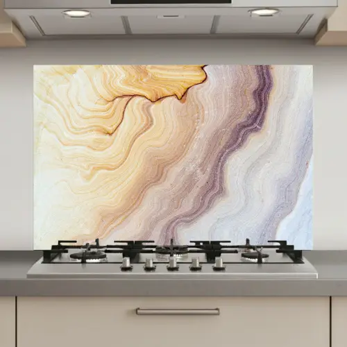 Marmer - Textuur - Zandsteen - Goud - Marmerlook keuken achterwand spatscherm klein -3d_website