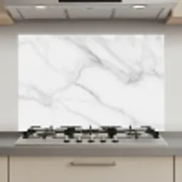 Marmer - Structuur - Wit - Grijs - Steen - Marmerlook keuken achterwand spatscherm klein -3d_website