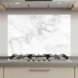 Marmer - Wit - Grijs - Luxe - Marmerlook - Steen keuken achterwand spatscherm klein -3d_website