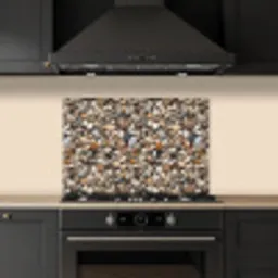 Matte - Lichte - Stenen keuken achterwand spatscherm klein 900 -sfeer1