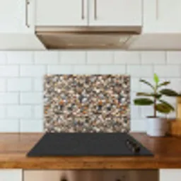 Matte - Lichte - Stenen keuken achterwand spatscherm klein 900 -sfeer2