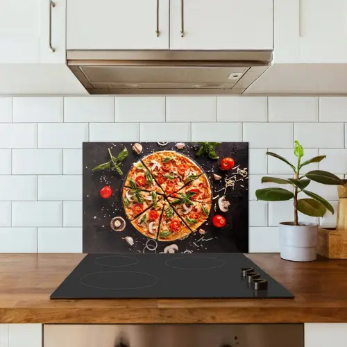 Mediterraans Feestmaal keuken achterwand spatscherm klein -sfeer2
