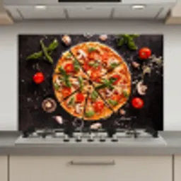 Mediterraans Feestmaal keuken achterwand spatscherm klein -3d_website