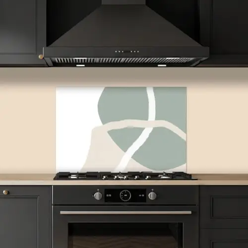 Minimalisme - Pastel - Design keuken achterwand spatscherm klein -sfeer1