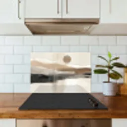 Minimalistisch - Landschap - Dimensie keuken achterwand spatscherm klein -sfeer2