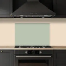 Mintgroen - Effen kleur keuken achterwand spatscherm klein 900 -sfeer1