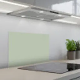 Mintgroen - Effen kleur keuken achterwand spatscherm klein 900 -3d_schuin