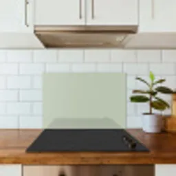 Mintgroen - Effen kleur keuken achterwand spatscherm klein 900 -sfeer2