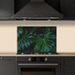 Monstera - Bladeren - Tropisch - Jungle keuken achterwand spatscherm klein -sfeer1