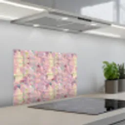 Multi - Zacht - Verf keuken achterwand spatscherm klein 900 -3d_schuin