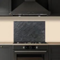 Natuursteen - Industrieel - Leisteen - Structuur - Grijs keuken achterwand spatscherm klein -sfeer1