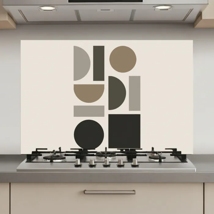 Natuurlijke tinten - Grafisch - Verticale compositie keuken achterwand spatscherm klein -3d_website