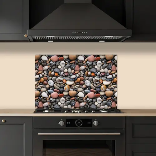 Natuur - Kleuren - Stenen keuken achterwand spatscherm klein 900 -sfeer1