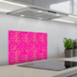 Neon - Groen - Roze - Tijger keuken achterwand spatscherm klein 900 -3d_schuin