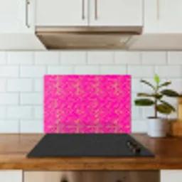 Neon - Groen - Roze - Tijger keuken achterwand spatscherm klein 900 -sfeer2
