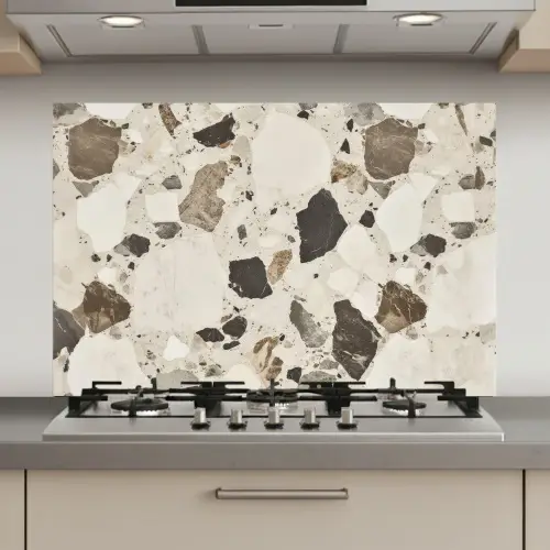 Neutral - Stenen - Decoratie - Terrazzo keuken achterwand spatscherm klein -3d_website