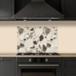 Neutral - Stenen - Decoratie - Terrazzo keuken achterwand spatscherm klein -sfeer1