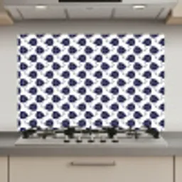 Oceaan - Vis - Blauw - Wit keuken achterwand spatscherm klein 900 -3d_website