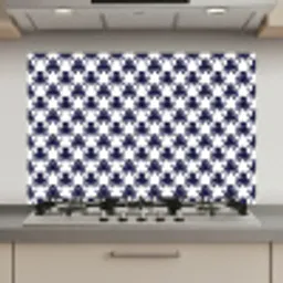 Oceaan - Octo - Blauw - Wit keuken achterwand spatscherm klein 900 -3d_website