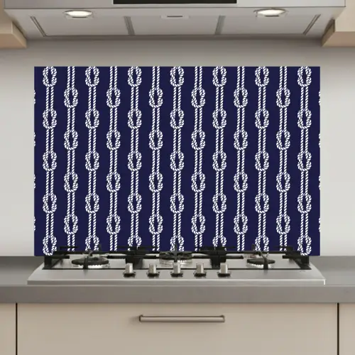 Oceaan - Touw - Blauw - Wit keuken achterwand spatscherm klein 900 -3d_website