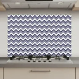 Oceaan - Golven - Blauw - Wit keuken achterwand spatscherm klein 900 -3d_website
