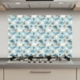 Oceaan - Walvis - Zeehond - Krab keuken achterwand spatscherm klein 900 -3d_website