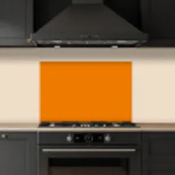 Oranje - Seizoenen - Herfst - Kleur keuken achterwand spatscherm klein 900 -sfeer1