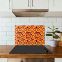 Sinaasappels - Oranje - Gesneden keuken achterwand spatscherm klein 900 -sfeer2