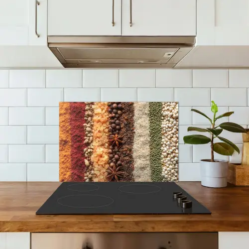 Banen - Verticaal - Kruiden - Variatie keuken achterwand spatscherm klein -sfeer2