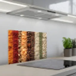 Banen - Verticaal - Kruiden - Variatie keuken achterwand spatscherm klein -3d_schuin