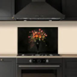Sierlijk - Boeket - Vaas keuken achterwand spatscherm klein -sfeer1
