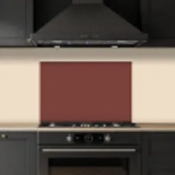 Palet - Rood - Interieur keuken achterwand spatscherm klein 900 -sfeer1