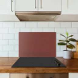 Palet - Rood - Interieur keuken achterwand spatscherm klein 900 -sfeer2